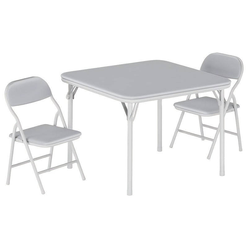 Folding Table And Chairs Set Of 5, Portable Event Table And Chairs Set for Indoor