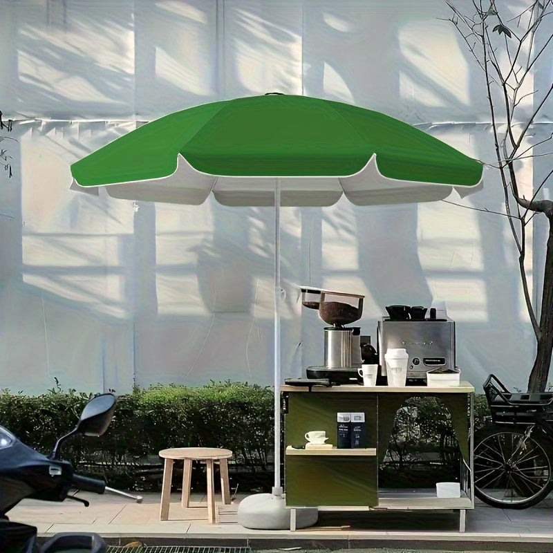 1pc Outdoor Sun Umbrella • Suitable for Balcony, Patio, Poolside, Beach