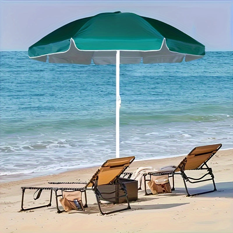 1pc Outdoor Sun Umbrella • Suitable for Balcony, Patio, Poolside, Beach