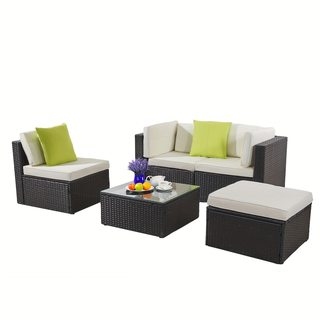 Outdoor Sectional Sofa Set 8