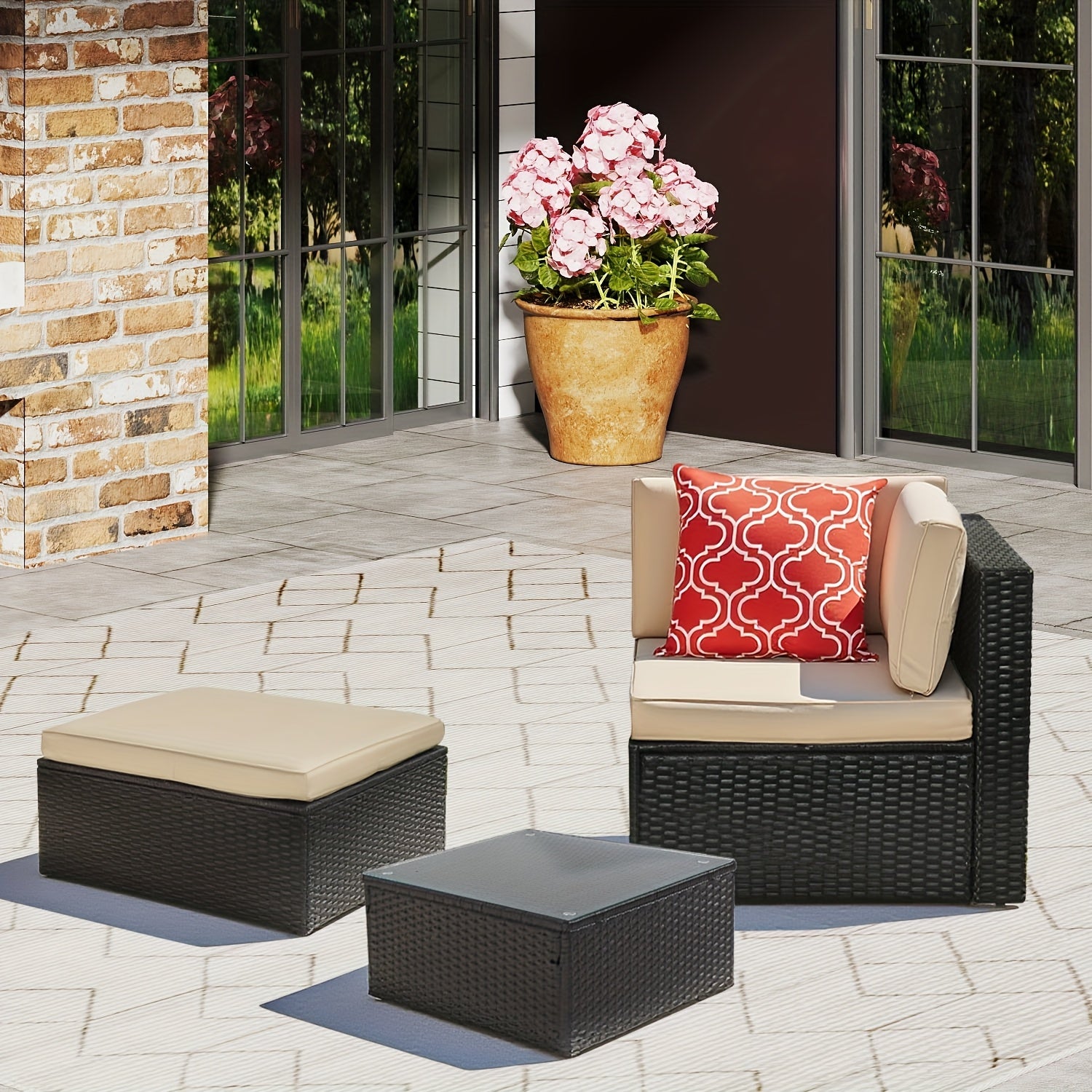 5\u002F3\u002F2- Piece Outdoor Patio Furniture Set