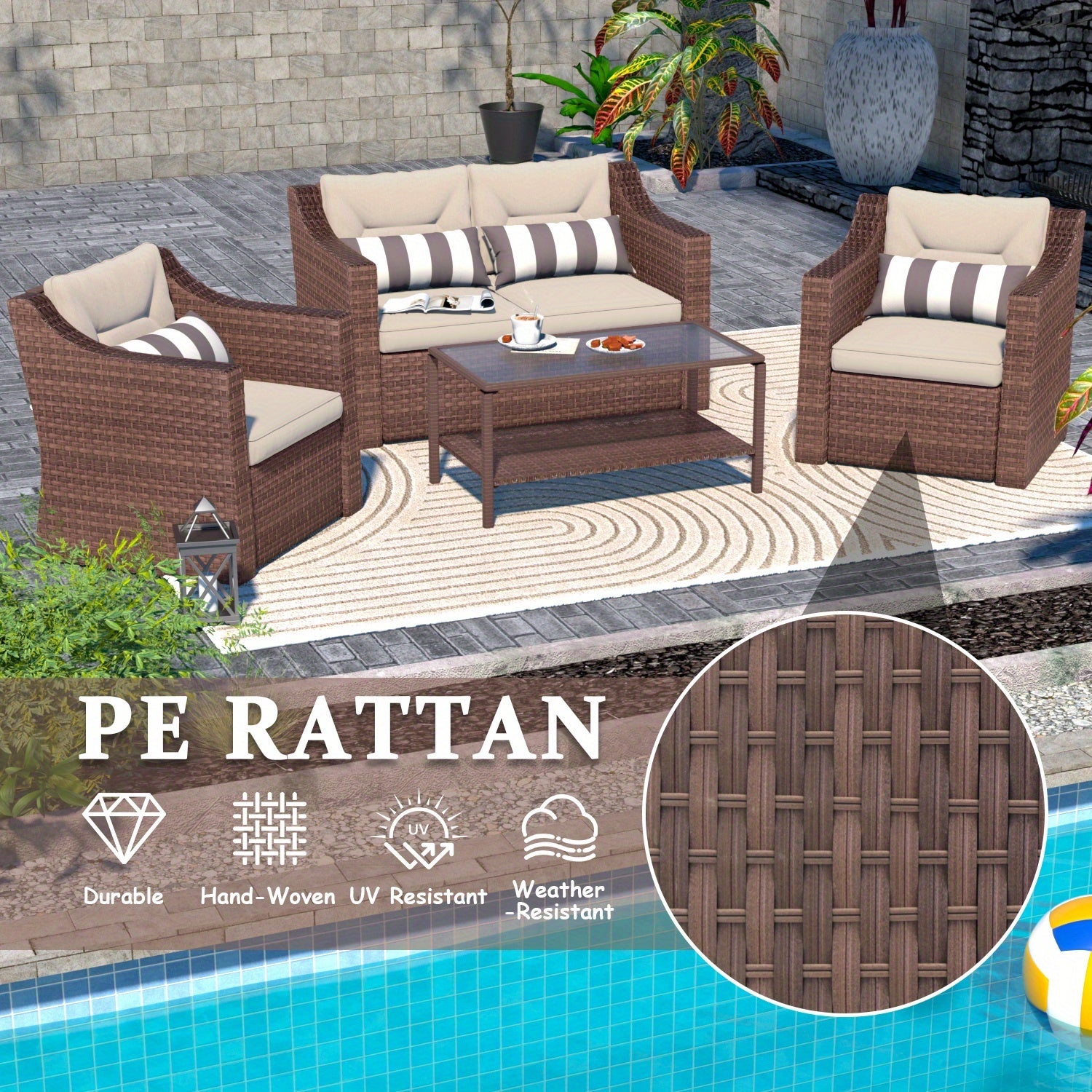 Outdoor Patio Furniture Set