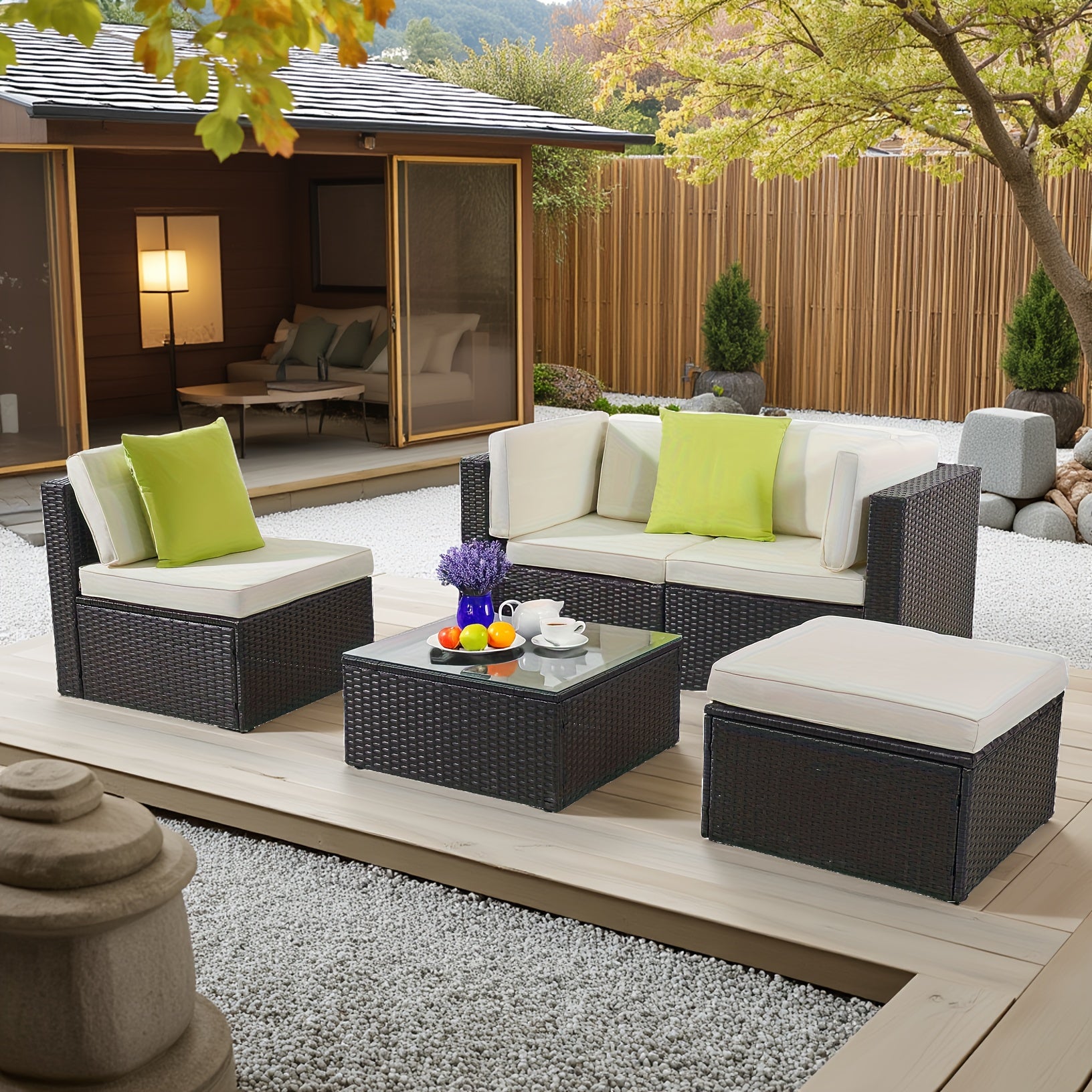 5\u002F3\u002F2- Piece Outdoor Patio Furniture Set