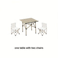 This Set Includes a Folding Table And Chairs, Perfect for Outdoor Activities