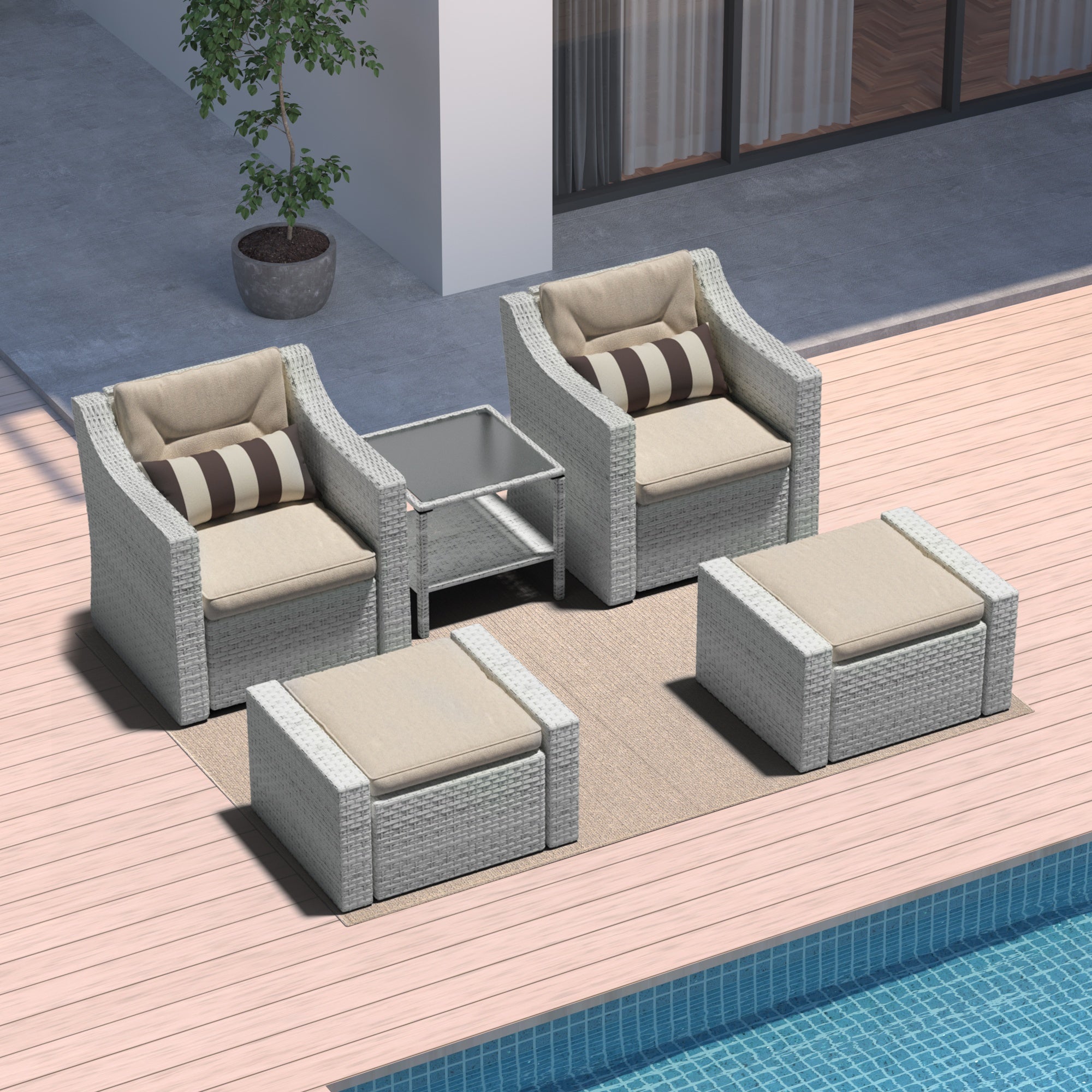 Outdoor Patio Furniture Set
